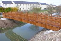 Passerelle en bois