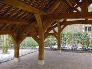Constructions réalisées avec nos bois cintrés : exemple 9